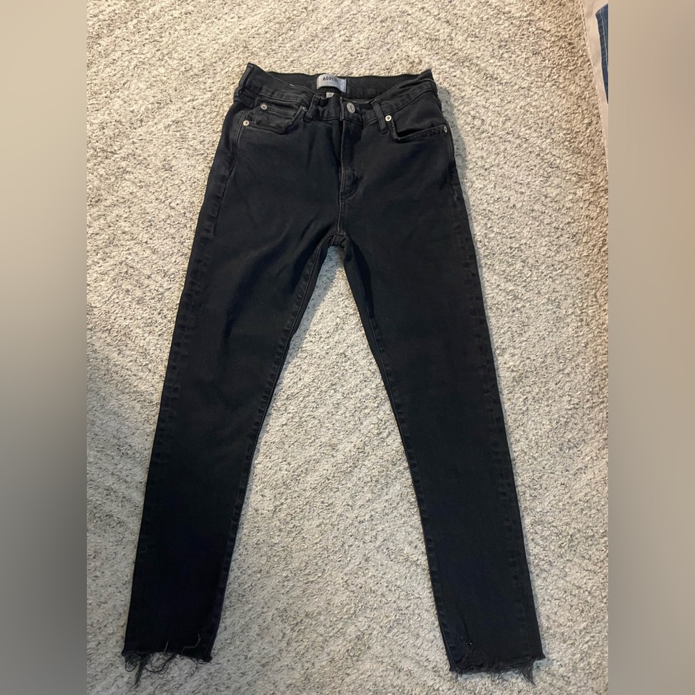 Agolde Charcoal Denim Jeans